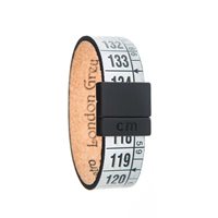 Bracciale Il Centimetro in Pelle LOGRM - LOGRM